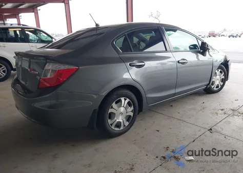 2012 Honda Civic Hybrid из США, поврежденный, VIN JHMFB4F28CS005278